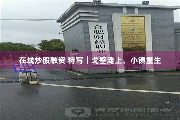 在线炒股融资 特写｜戈壁滩上，小镇重生