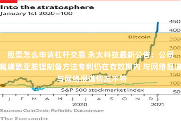 股票怎么申请杠杆交易 永太科技最新公告：公司申请的双氟磺酰亚胺锂制备方法专利仍在有效期内 与网络报道情况不符