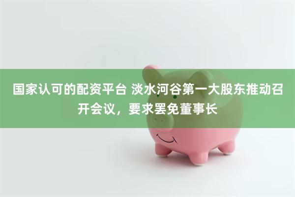 国家认可的配资平台 淡水河谷第一大股东推动召开会议，要求罢免董事长