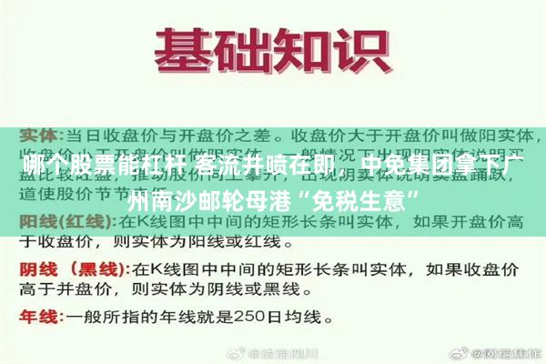 哪个股票能杠杆 客流井喷在即，中免集团拿下广州南沙邮轮母港“免税生意”