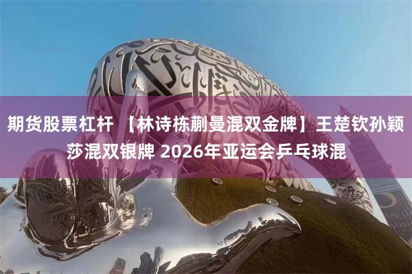 期货股票杠杆 【林诗栋蒯曼混双金牌】王楚钦孙颖莎混双银牌 2026年亚运会乒乓球混